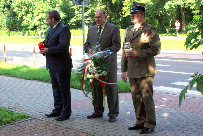 Władze Łomży uczciły rocznicę wybuchu Powstania Warszawskiego