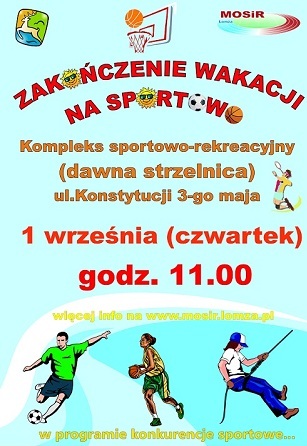 Zakończenie wakacji na sportowo z MOSiR-em