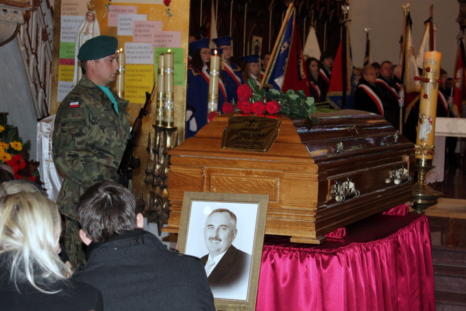 Pogrzeb byłego zastępcy Prezydenta Łomży