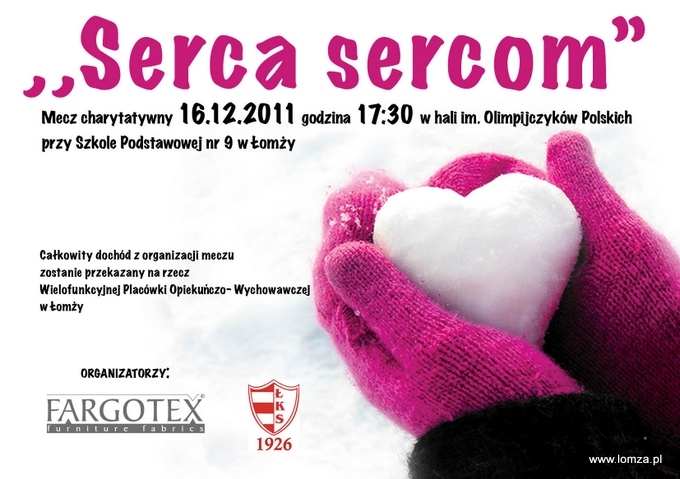 „Serca Sercom” - charytatywny mecz dla dzieci