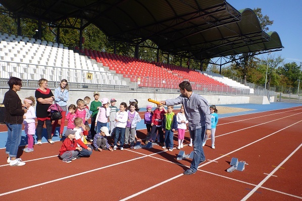 Stadion odwiedziło już prawie 200 przedszkolaków