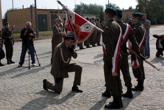 Batalion pożegnał sztandar...