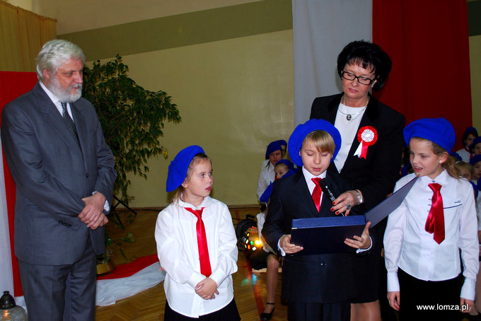 Wnuk Marszałka Józefa Piłsudskiego w SP 5