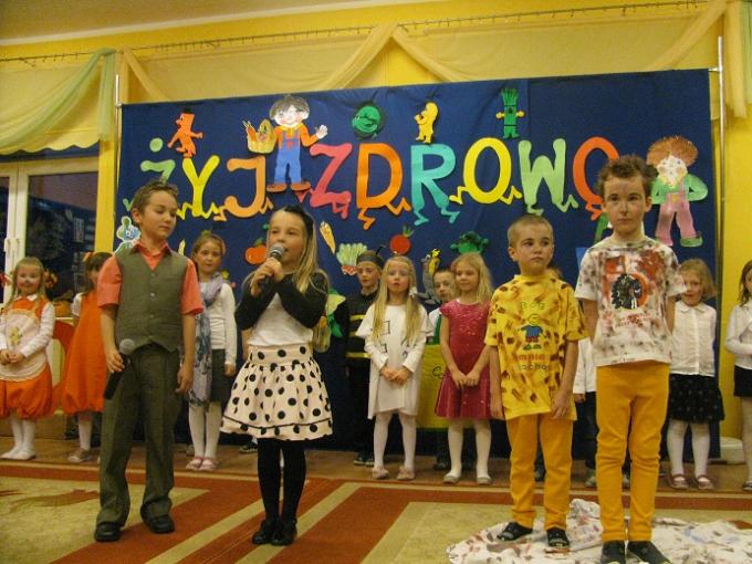 Przedszkolaki uczą się żyć zdrowo