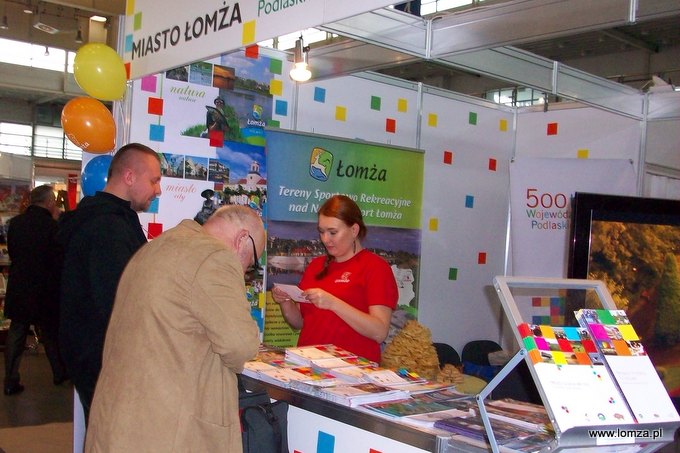 Łomża na Międzynarodowych Targach Turystyki TOUR SALON 2013 w Poznaniu