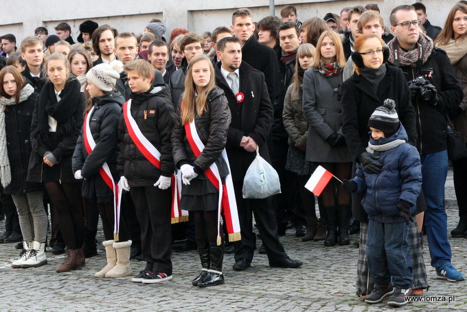 Łomża w Święto Niepodległości