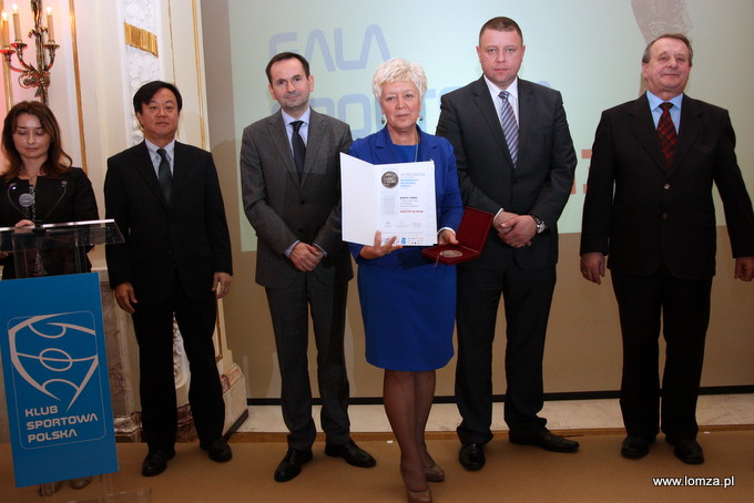 Medal za Port Łomża i rozwój bazy sportowej