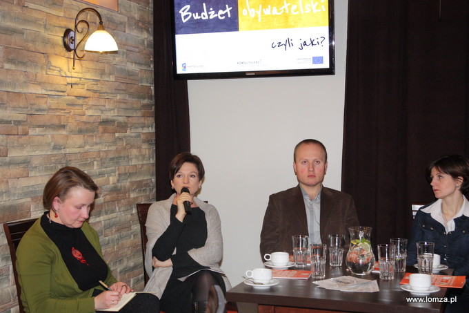 Dyskusja o łomżyńskim budżecie obywatelskim