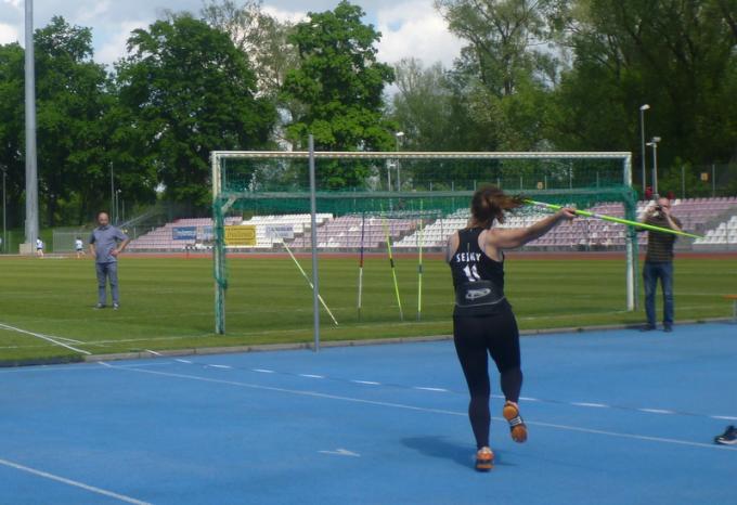 Rekord Polski w rzucie oszczepem na łomżyńskim stadionie