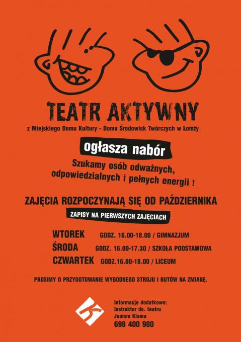 Nabór do Teatru Aktywnego