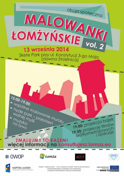 Pożegnajmy lato kolorowo! MALOWANKI ŁOMŻYŃSKIE VOL. 2