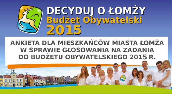 Budżet Obywatelski Łomży 2015 - czas wybierać