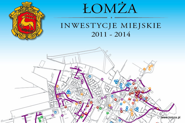 Inwestycje miejskie w latach 2011 - 2014