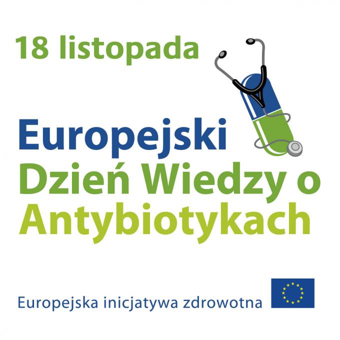 18 listopada - Europejski Dzień Wiedzy o Antybiotykach