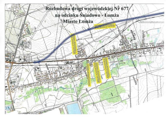 Konsultacje ws. przebudowy drogi nr 677 Łomża - Śniadowo