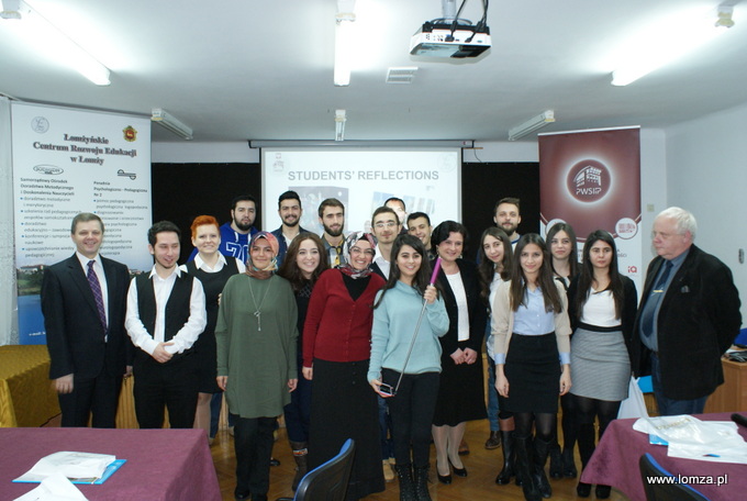 „Studenci Erasmus+ w łomżyńskiej szkole” – podsumowanie pierwszej edycji projektu