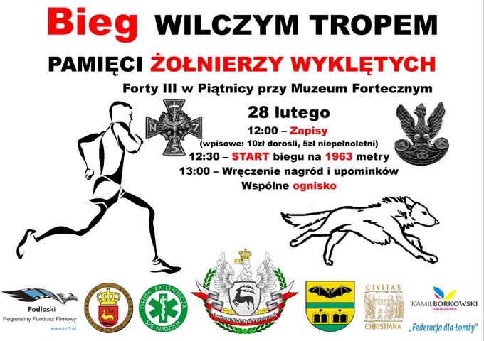 Wilczym Tropem - Bieg Pamięci Żołnierzy Wyklętych