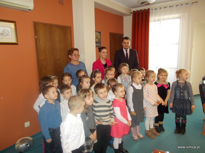 Przedszkolaki z wizytą u Prezydenta Łomży