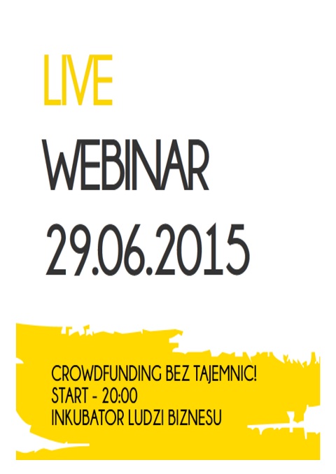 Crowdfunding bez tajemnic – zaproszenie na seminarium