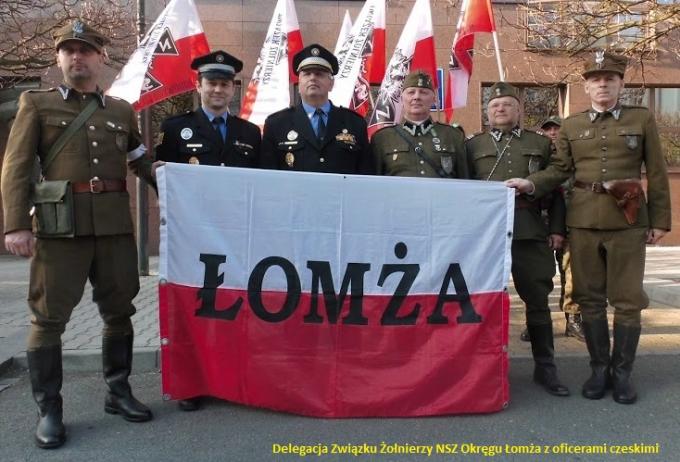 Delegacja ZŻ NSZ Okręgu Łomża w Wiśle, Holiszowie, Pilźnie i Pradze