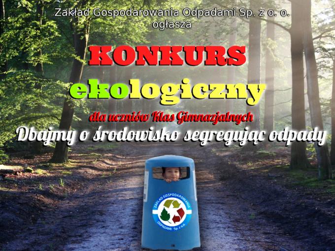 Konkurs Ekologiczny ZGO Sp. z o.o.