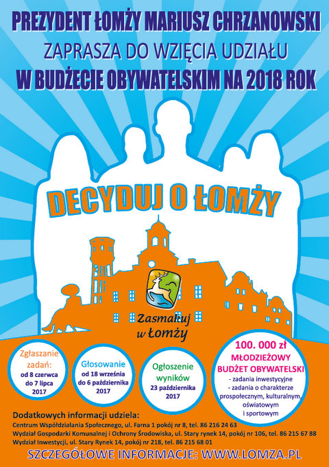 Rusza kolejna edycja Budżetu Obywatelskiego