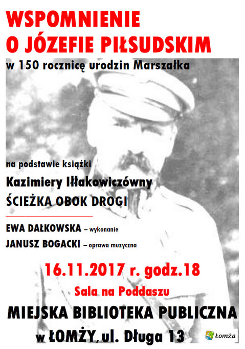 Upamiętnią 150. rocznicę urodzin Marszałka