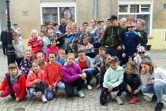 Wizyta dzieci z Jeruzal w Łomży