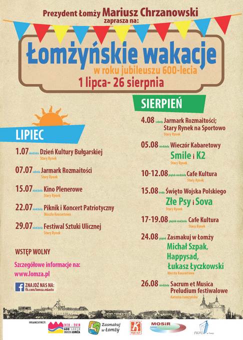 Atrakcyjne wakacje w Łomży