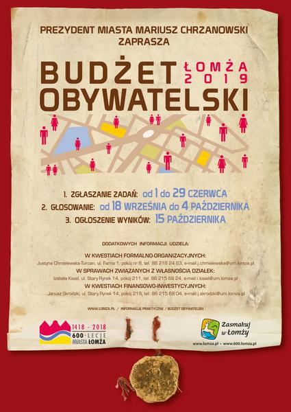 Propozycje mieszkańców do Budżetu Obywatelskiego