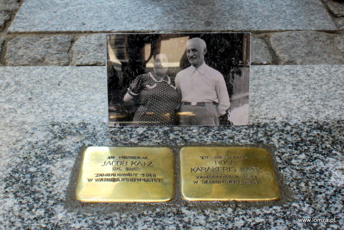 Kamienie Stolpersteine również w Łomży