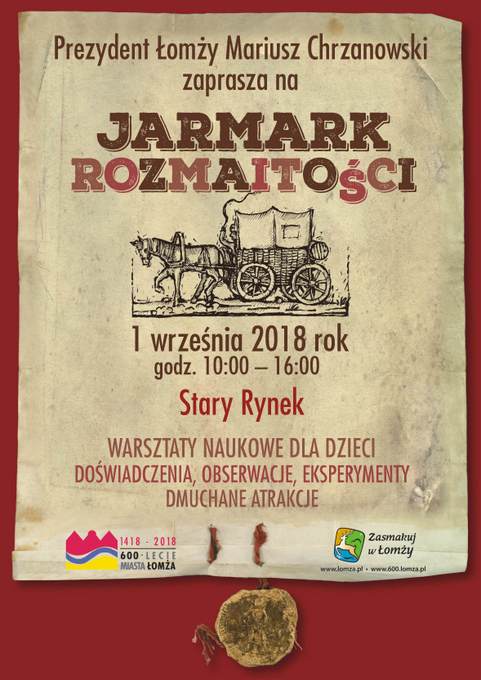 Atrakcje dla dzieci podczas Jarmarku Rozmaitości