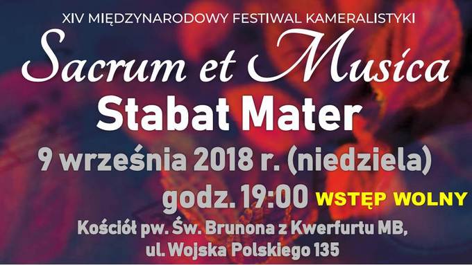Stabat Mater – Sacrum et Musica 2018