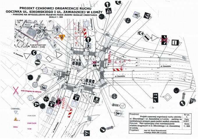 Organizacja ruchu przy cmentarzach