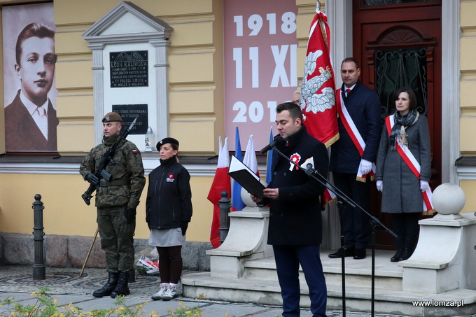 Łomża uczciła stulecie niepodległości Polski