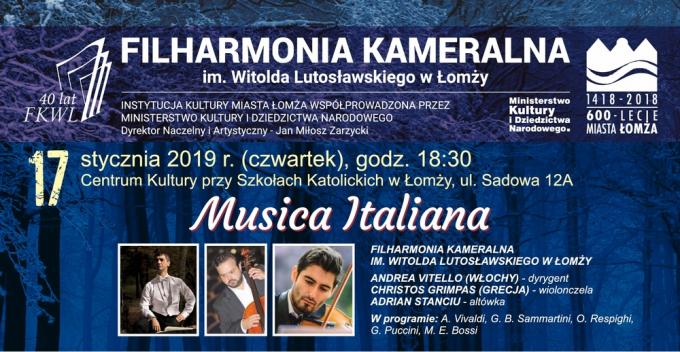 Musica Italiana Łomżyńskich Filharmoników