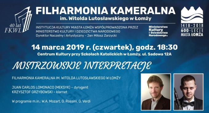 Mistrzowskie interpretacje Łomżyńskich Filharmoników