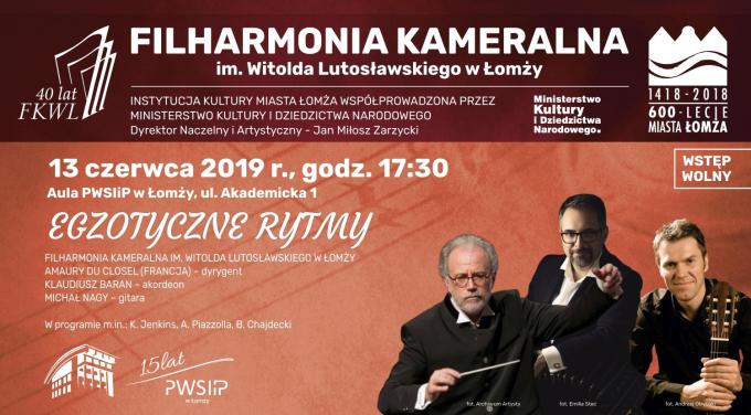Egzotyczne rytmy Łomżyńskich Filharmoników