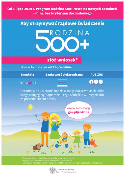 Program Rodzina 500+ - informator