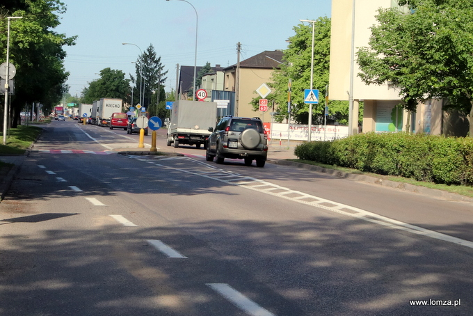 Remont ul. Wojska Polskiego w Łomży – zalecane objazdy