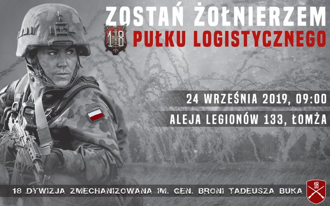 W Łomży powstaje 18. pułk logistyczny