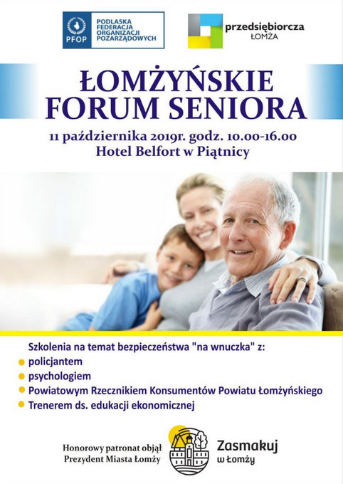 Łomżyńskie Forum Seniora już niebawem