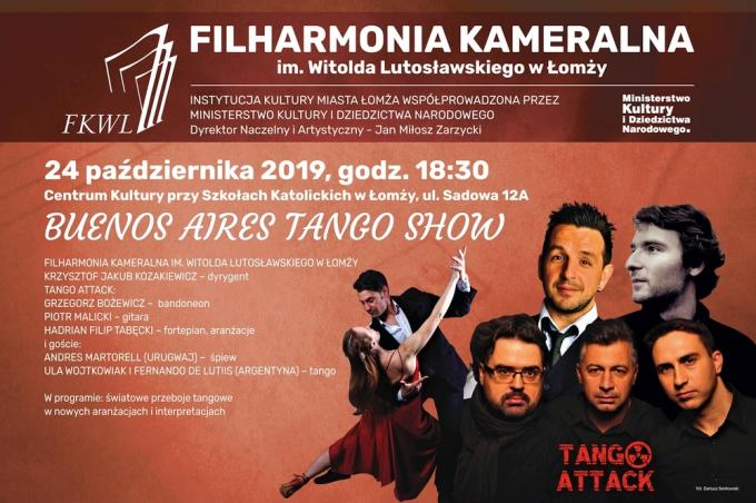 Buenos Aires Tango Show u Łomżyńskich Filharmoników