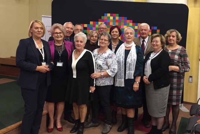 Łomżyńscy seniorzy na Podlaskim Forum Aktywności Osób Starszych
