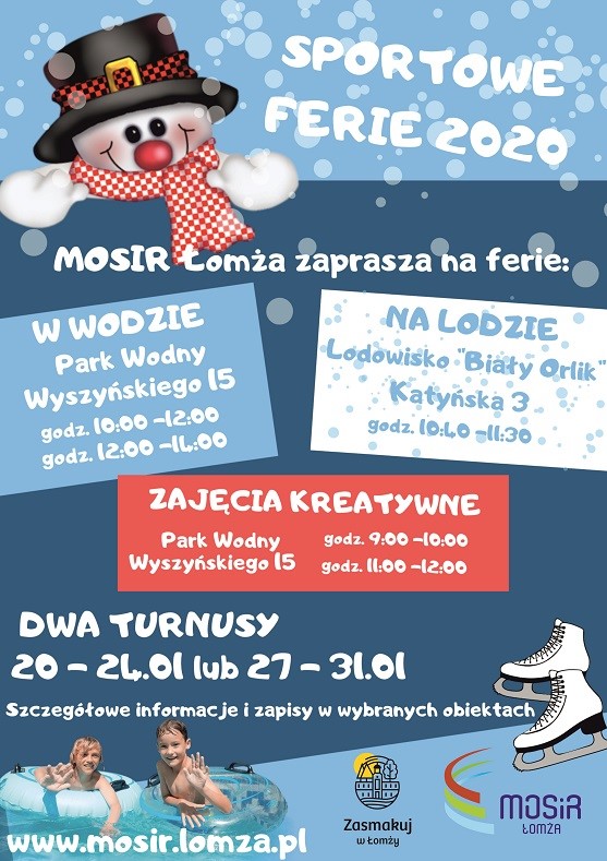 Sportowe ferie z MOSiR-em