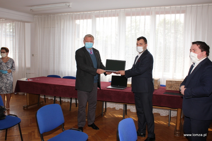 Komputery w ramach projektu 