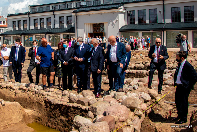 Kulturą Łomża stoi. Wizyta wicepremiera Piotra Glińskiego