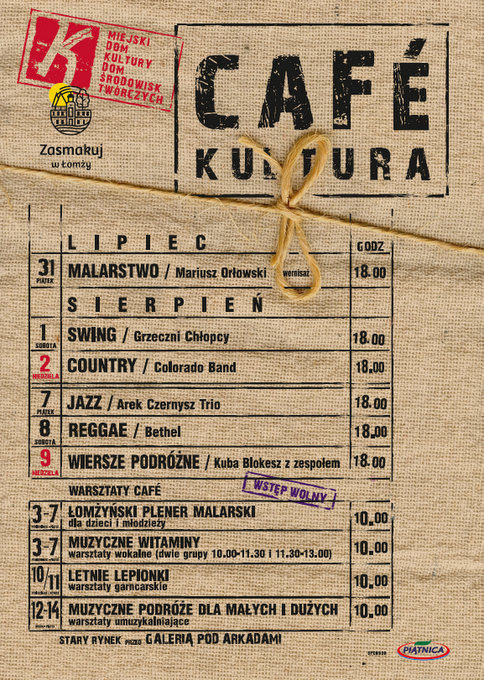 Cafe Kultura zaprasza