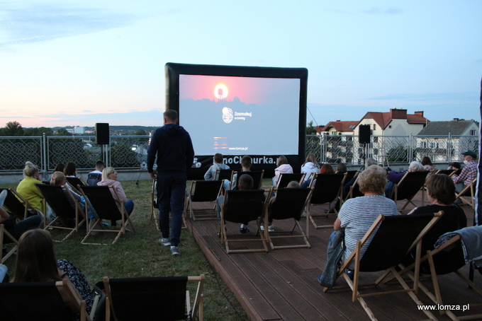 Łomżyńskie kino plenerowe powróciło do Domku Pastora