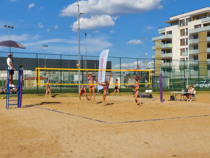 Grand Prix Mistrzostw Polski w Siatkówce Plażowej Kobiet MOSiR Łomża CUP za nami